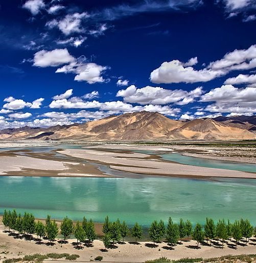 River-Brahmaputra-near-Lhasa